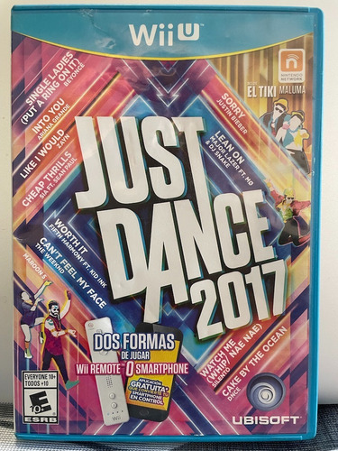 Just Dance 2017 (seminuevo) - Nintendo Wiiu (Usado)