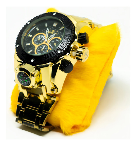 Reloj Invicta Gold Compass
