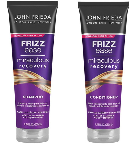 Pack Shampoo+ Acondicionador John Frieda Miraculous Recovery