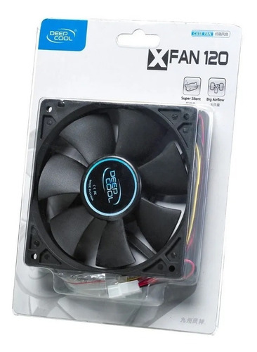 Fan Cooler Deepcool Xfan 120 Silenciosa 120mm