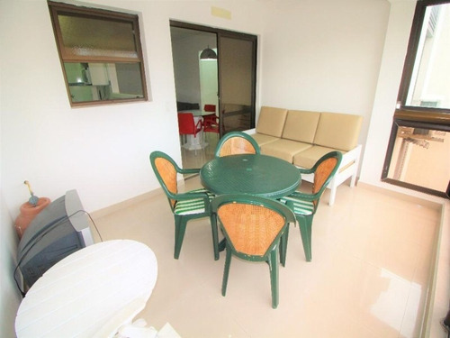 Imagem 4 de 17 de Guarujá Pitangueiras Flat 2 Dormitórios Ar Condicionado Piscina Lazer Completo Manobrista Serviço De Praia Portaria 24 Horas - Fl0011 - 34708972