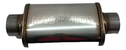 Abafador/silenciador Oval 4 Pol. Magnaflow 5 X 8 Inox Polido