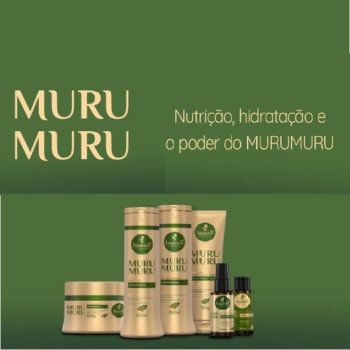 Mascara Haskell Murumuru Nutrição Intensa 500 Ml