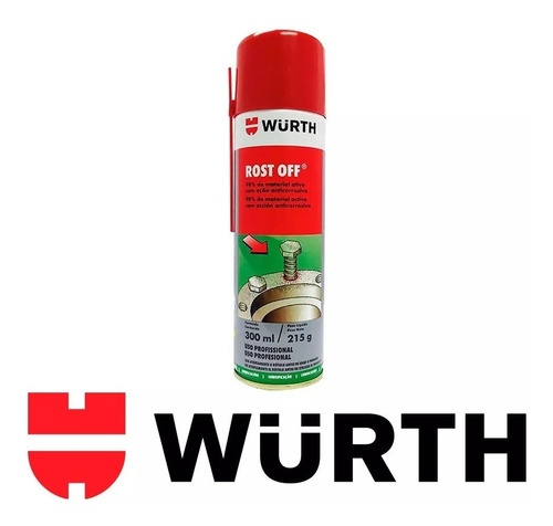 Rost Off Wurth 300ml Lubricante/anticorrosivo (bicicleta)