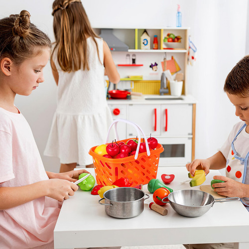 Cesta De Compras Portátil Para Niños Con Forma De H, 2 Pieza