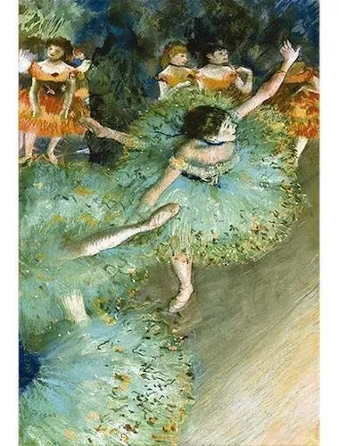 Rompecabezas Edgar Degas: Bailarina Verde 1500 Piezas