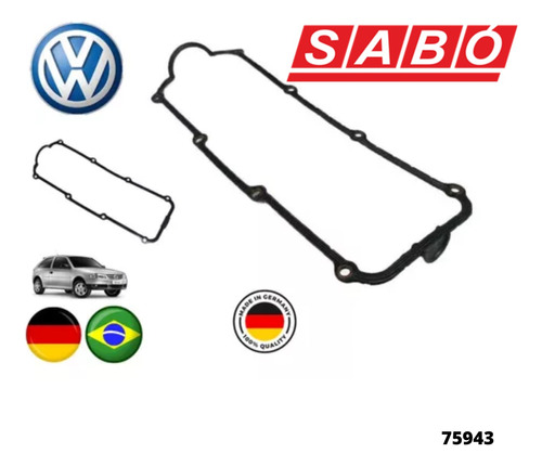 Empacadura Tapa Valvula Vw Gol 1.8 Parati 1.8 Saveiro 1.8