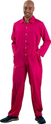 Mono Rosa Fuerte | Disfraz Cosplay Jump Suit Halloween Unise