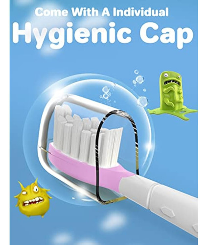 Cabezales De Repuesto Para Niños Para Philips Sonicare: 7+