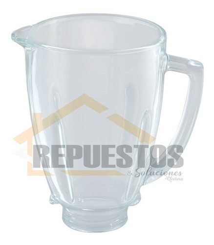 Imagen 1 de 3 de Vaso Redondo Vidrio Compatible Juguera Oster/consulte Modelo