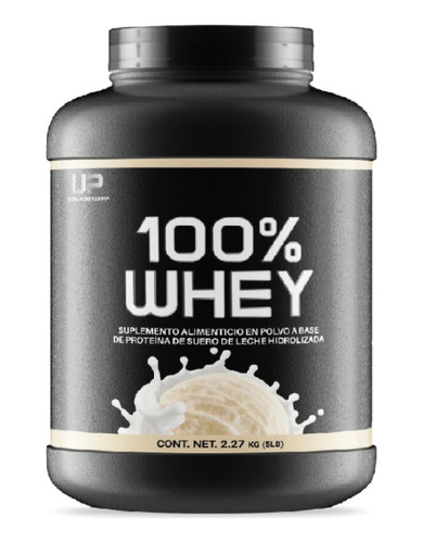 Ultra Pure Supps 100% Whey Proteina Suero De Leche 5lb Sfn 