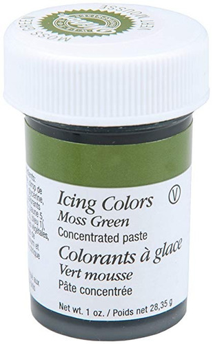Wilton Colors Formación De Hielo, De 1 Onza, Moss Verde (610