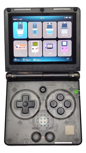 Nintendo Game Boy Advance Gba Sp Rg35xxsp 64gb 5000+ Negro Transparente (Reacondicionado)