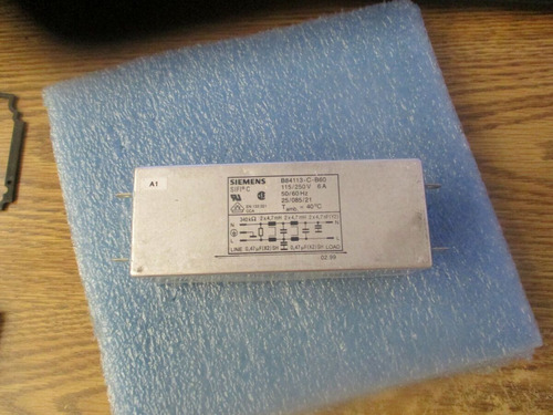 Siemens Model: B84113-cb60 Sifi Line Filter. Unused Ccy