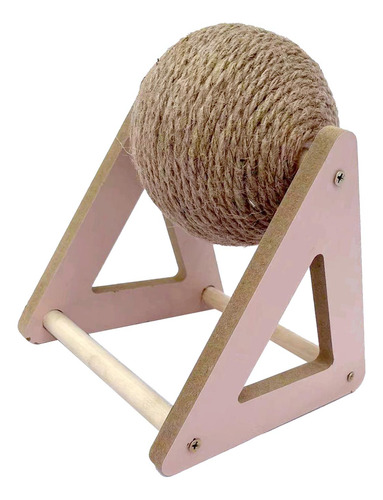 Cuerda Interactiva De Sisal Con Forma De Bola Giratoria Para