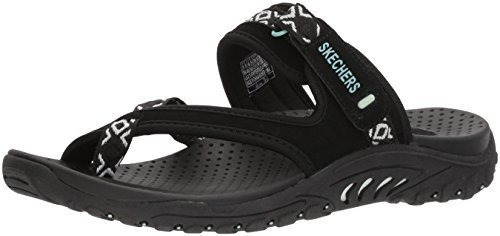 Skechers Women S Reggaetrailway Slop Sandalias Flipflop