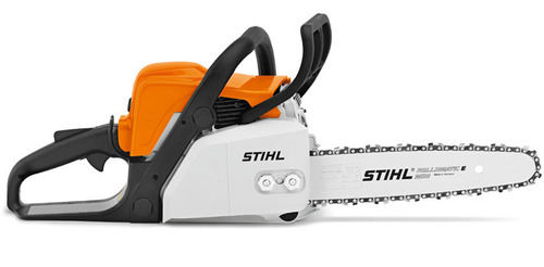 Motosierra Stihl Ms 170 de 30,1 cc a gasolina de 1,8 CV, color naranja