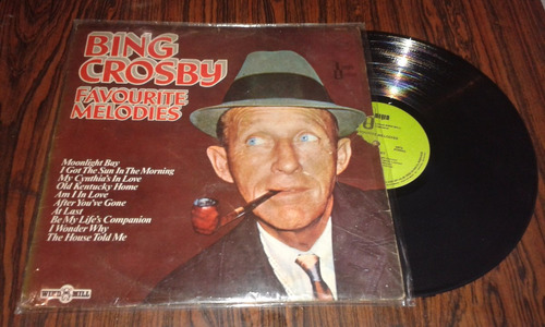Lp Vinil     Bing Crosby  Favourite Melodies     1977