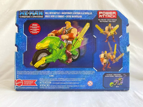 He-man Y Los Amos Del Universo Ground Ripper Con Motocicleta