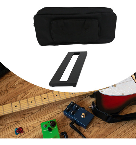 Pedalboard De Efecto Resistente Con Bolsa De Transporte S