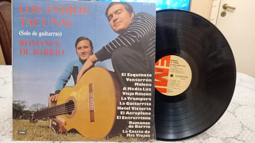 Los Indios Tacunau Romance De Barrio Lp Vinilo Ex+