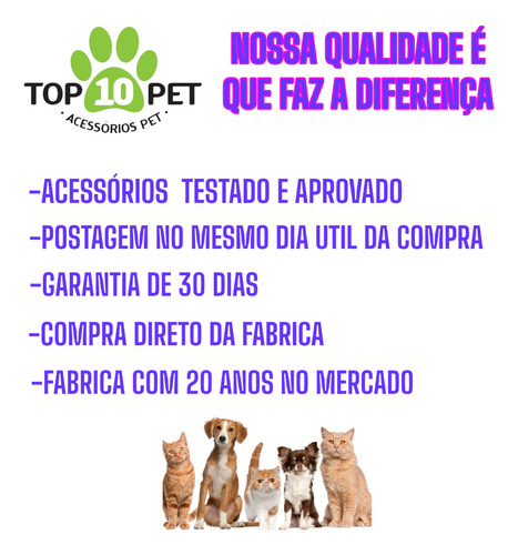 Kit Produtos Petshop Atacado Cães Gatos 88 Unidades Cor Mix Completo De Cores TOP10PET