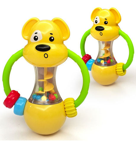 Chocalho De Cachorro Acalma Os Dentes: Brinquedo Educacional