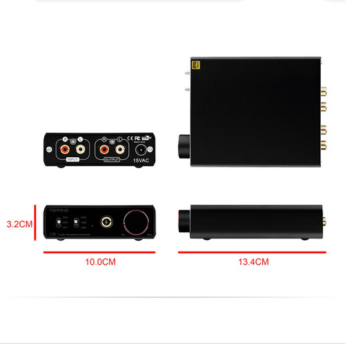 Imagen 7 de 9 de Topping L30 Amplificador De Audífonos