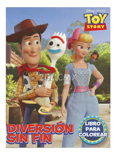 Libros Colorear Toy Story 4 16 Pag 10 Pz