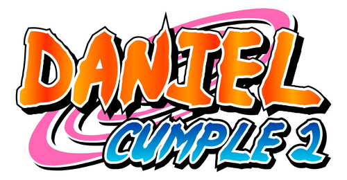 Logo Digital Naruto Shippuden Personalizado Con Tu Nombre