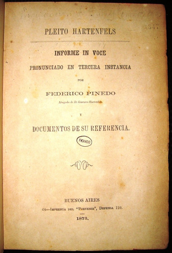 Derecho Civil Argentino Estafa Familiar Dr.pinedo 1873