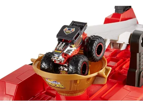 Hot Wheels Pista Monster Trucks Downhill Race Go