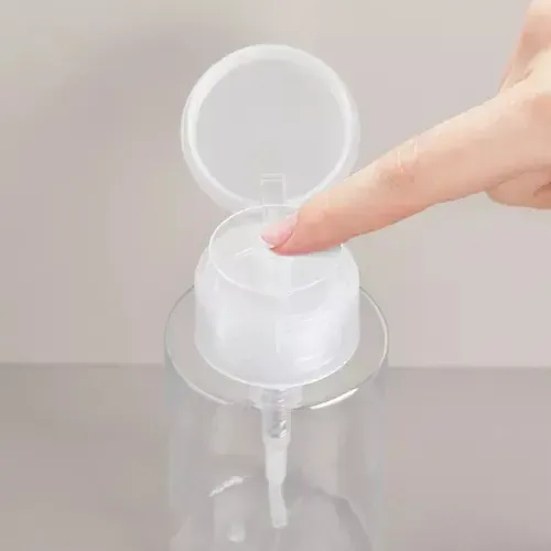 Porta Acetona Em Pump 50ml Manicure Pedicure