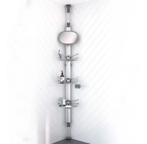 Estante Organizador Ducha Regadera Inoxidable Jabonera Ajust