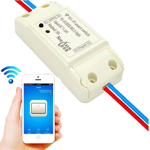 Sonoff Control Smat Switch Wifi 7v-24v 0v-250v 