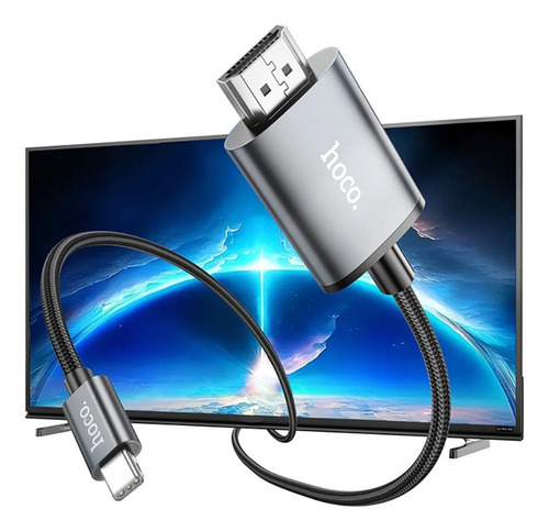 Cable Adaptador Tipo C A Hdmi 4k Para iPad,android,macbook