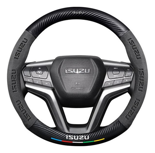 Isuzu Ronda De Fibra De Carbono Alcantara Volante Cubierta K