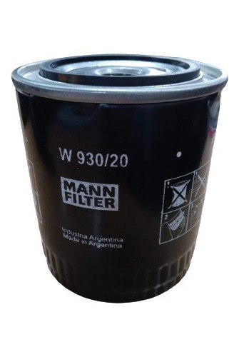 Filtro De Aceite Mann-filter W 930/20