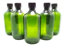 Comprar Frasco Pet Verde 500ml Botella Pet Verde 500cc Con Tapa X10