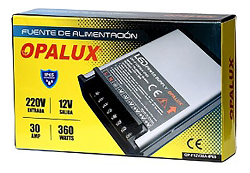 Fuente De Poder Switching Vertical 12v 30 Amp Ip65