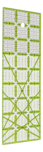 Regla De Acolchado, Acrílica, Rectangular, Transparente, Sim