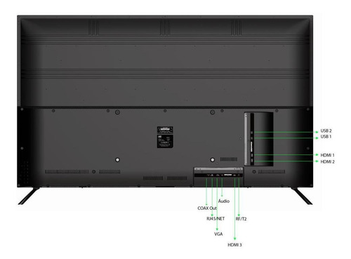 Smart Tv Led 50 Hq Ultra Hd 4k Netflix