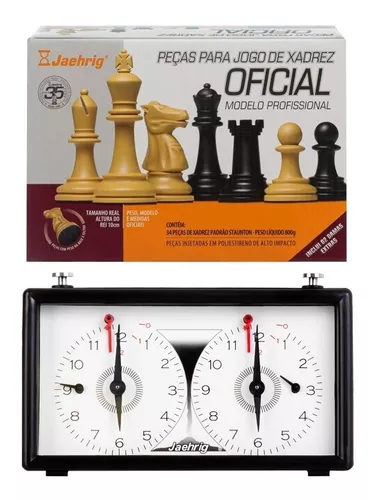 Relógio xadrez analógico Jaehring - Hobbies e coleções - Papicu, Fortaleza  1146641365