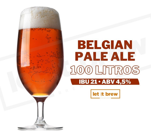 Kit Insumos Para Cerveja Belgian Pale Ale 100l + Brindes