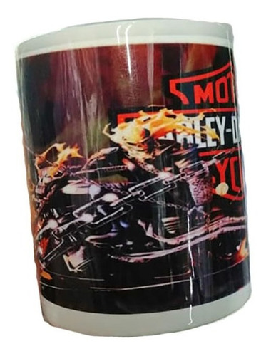 Taza Sublimada Harley Davidson Chopper 11oz