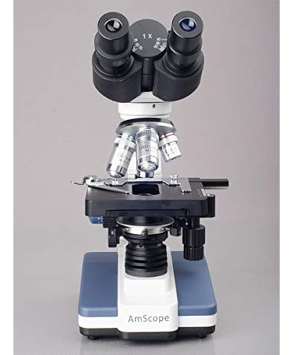 Amscope - Microscopio Compuesto Binocular Digital Led 40x-25