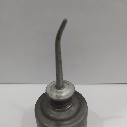 Antigua Mini Alcuza De Metal Para Aceite (Usado)