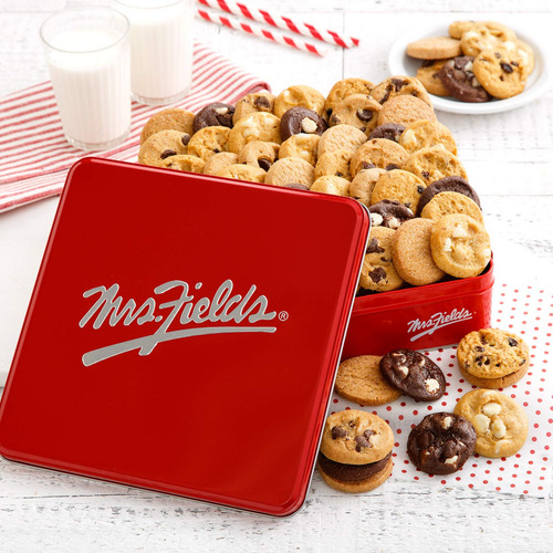 Lata De Galletas Nibblers Mr Fields 60 Galletas, 5 Sabores