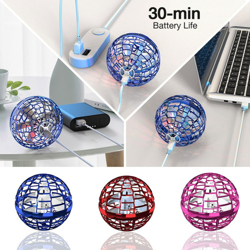 Flynova Pro Flying Ball Boomerang Spinner - Luces Rgb