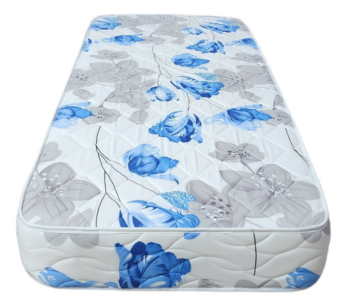 Colchon 1 Plaza Espuma Ayfa Classic 80x190 20cm Matelasse Color Estampado